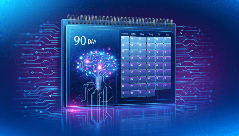 90天内容日历模板(人工智能驱动)