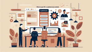 如何使用人工智能总结任何内容（文档、文章、报告、PDF）