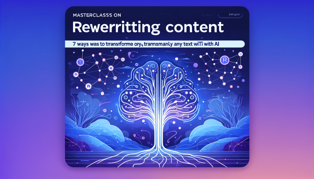 Мастер-класс по переписыванию контента: 7 способов преобразовать любой текст с помощью ИИ