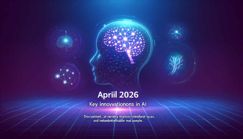April 2026: Key Innovations in AI Models and Their Impacts