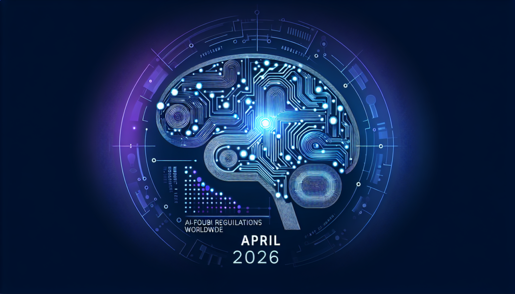 April 2026: Viktiga uppdateringar om AI-regleringar världen över