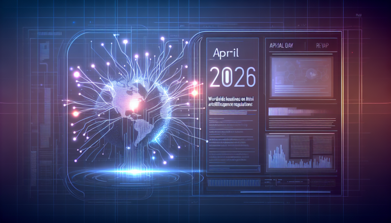 Nisan 2026: Yapay Zeka Düzenlemeleri Dünya Genelinde Manşetlerde