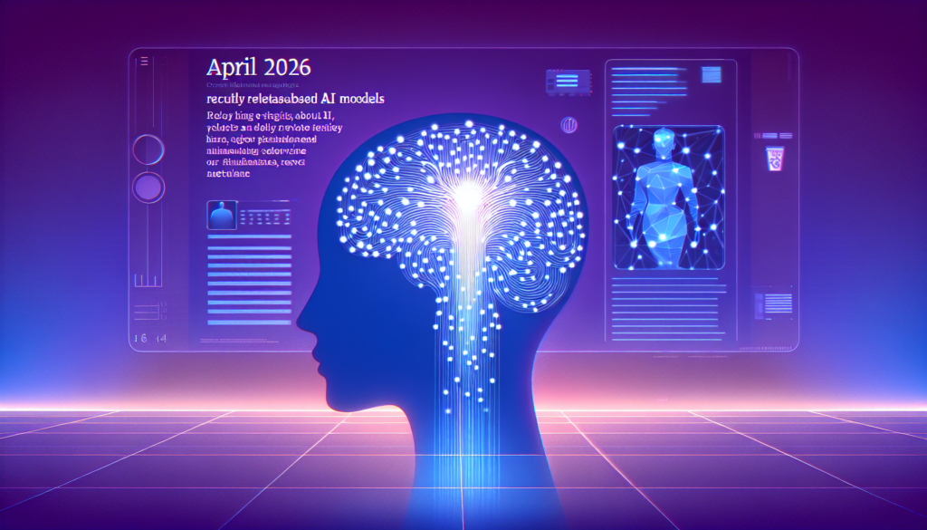 April 2026: Insikter om nyligen släppta AI-modeller