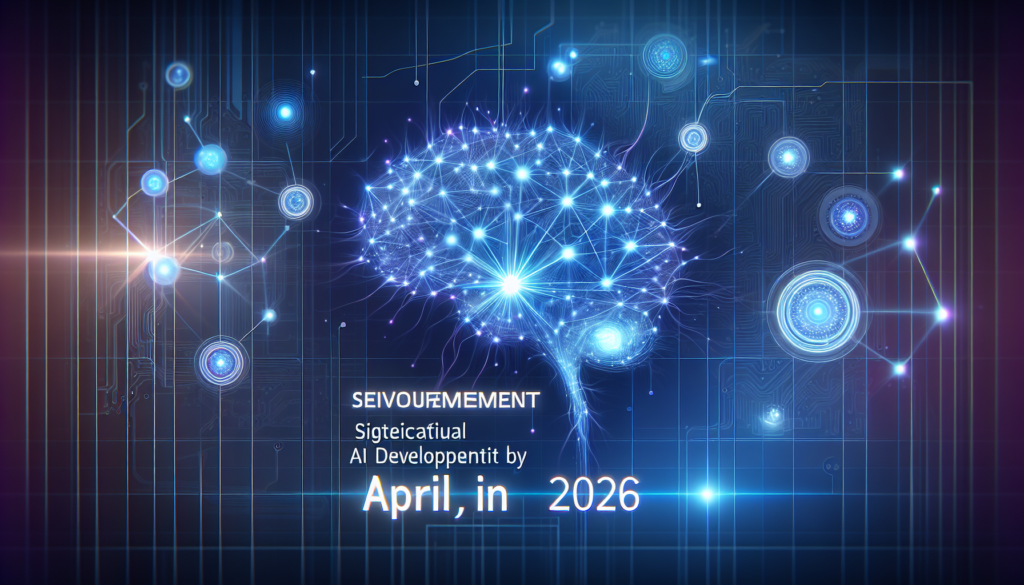 Avril 2026 : Avancées significatives dans le développement de l’IA
