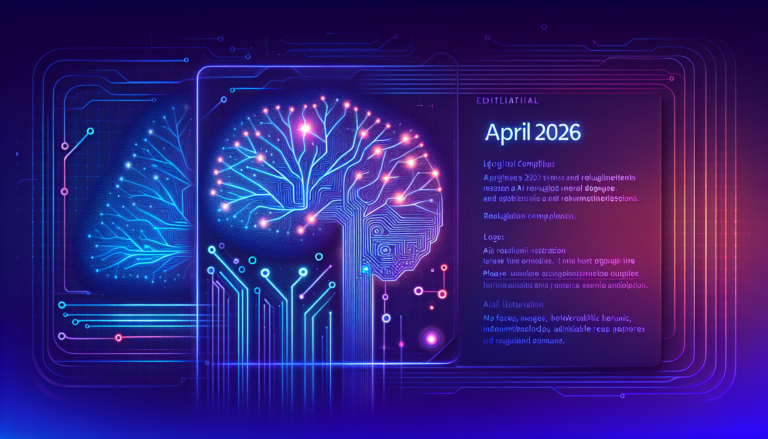April 2026: Nyckeltrender inom AI-reglering och efterlevnad