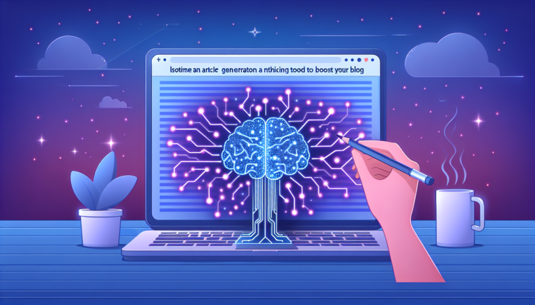 Hur man använder artikelgeneratorverktyget för att öka din blogg