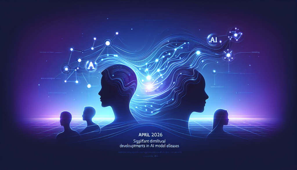 April 2026: Viktiga Utvecklingar inom AI-modellutgivningar