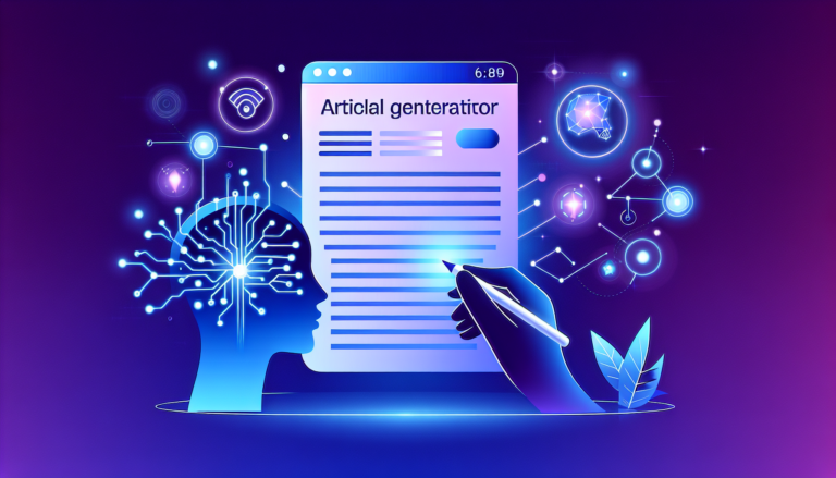 Как использовать генератор статей для создания увлекательных блог-постов