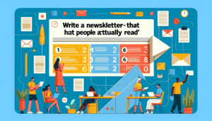 Napište newsletter, který lidé skutečně čtou
