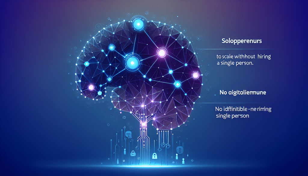 Cómo los solopreneurs utilizan la IA para escalar sin contratar a una sola persona