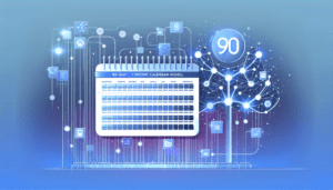 نموذج تقويم محتوى لمدة 90 يومًا (مدعوم بالذكاء الاصطناعي)