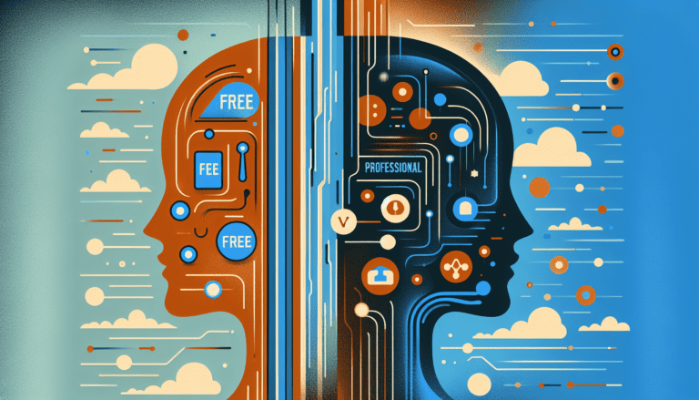 أدوات الذكاء الاصطناعي المجانية مقابل الاحترافية: هل يستحق الترقية؟