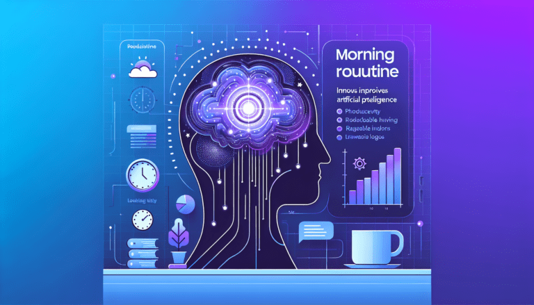 AI 아침 루틴: 점심 전에 생산성을 10배 높이는 방법
