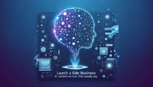 Lancez une activité secondaire : services de contenu IA qui paient réellement