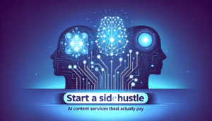 ابدأ عملًا جانبيًا: خدمات محتوى الذكاء الاصطناعي التي تدفع فعلاً
