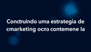 Construindo uma estratégia de marketing de conteúdo com ferramentas de IA