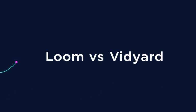 Loom vs Vidyard: Qual Ferramenta de IA Vence em 2026?