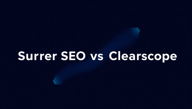 Surfer SEO vs Clearscope: Qual Ferramenta de IA Vence em 2026?