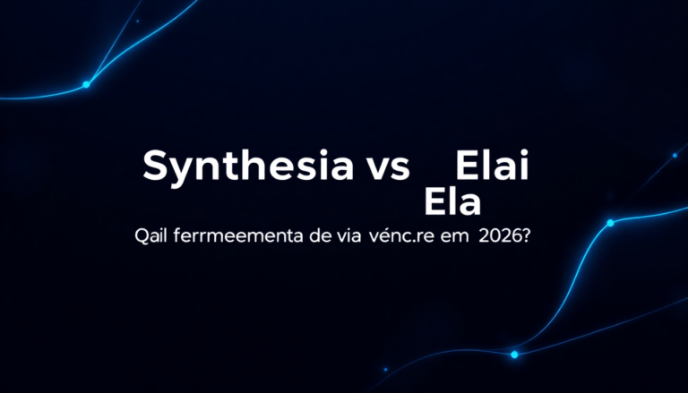 Synthesia vs Elai: Qual Ferramenta de IA Vence em 2026?