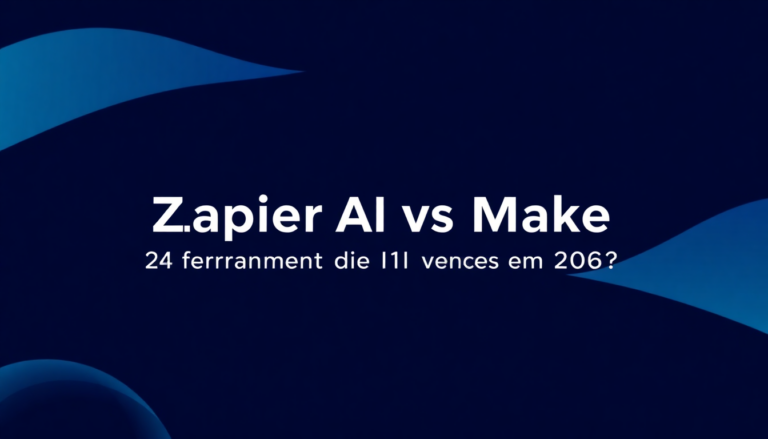 Zapier AI vs Make: Qual Ferramenta de IA Vence em 2026?