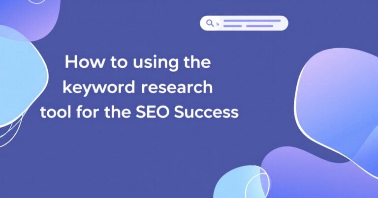 Как использовать инструмент исследования ключевых слов для успеха в SEO