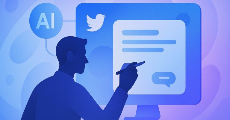 Como Escrever Threads Virais no Twitter/X com AI (Estrutura + Exemplos)