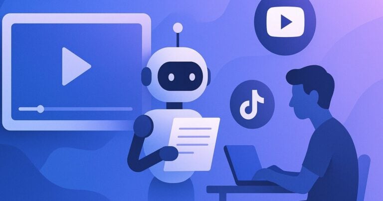 Video Scripts for YouTube & TikTok with AI