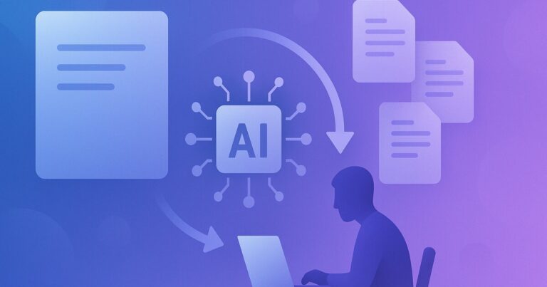Automate Repetitive Writing Tasks with AI