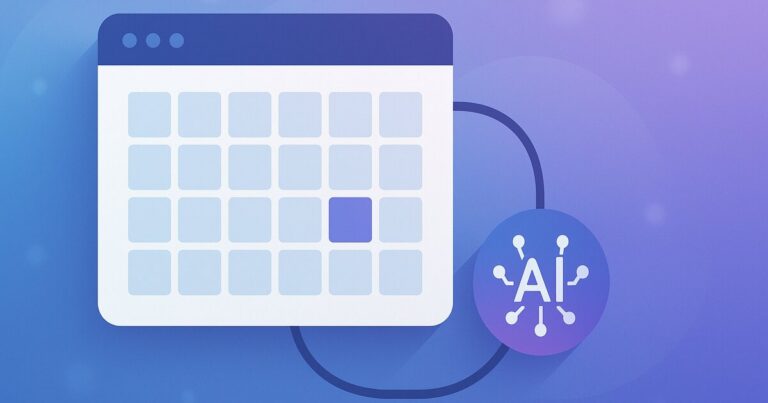 90-Day Content Calendar Template (AI-Powered)