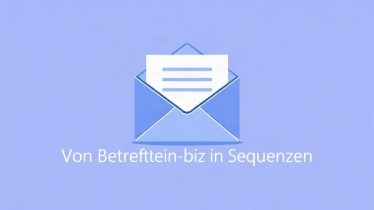 KI E-Mails schreiben: Von Betreffzeilen bis zu Sequenzen