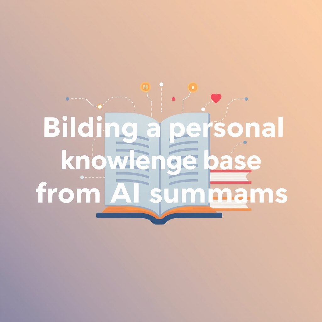Building a personal knowledge base from AI summaries