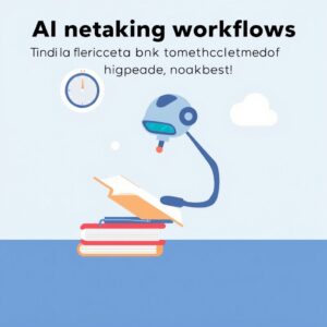 AI note-taking workflows for people who hate taking notes