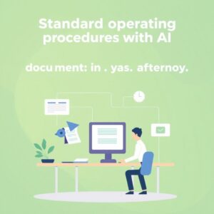 Standard operating procedures with AI: document a process in an afternoon