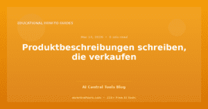 Produktbeschreibungen schreiben, die verkaufen