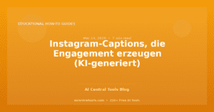 Instagram-Captions, die Engagement erzeugen (KI-generiert)