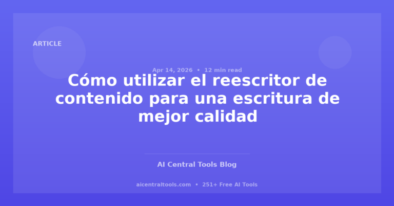 Ferramentas de IA para Reescrever Conteúdo: Qual Dá os Melhores Resultados?