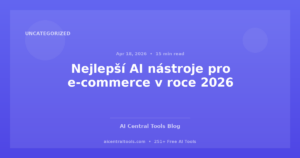 Nejlepší AI nástroje pro e-commerce v roce 2026
