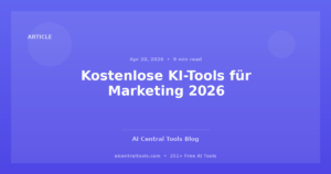 Kostenlose KI-Tools für Marketing 2026