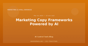 Estruturas de Texto de Marketing Potenciadas por IA