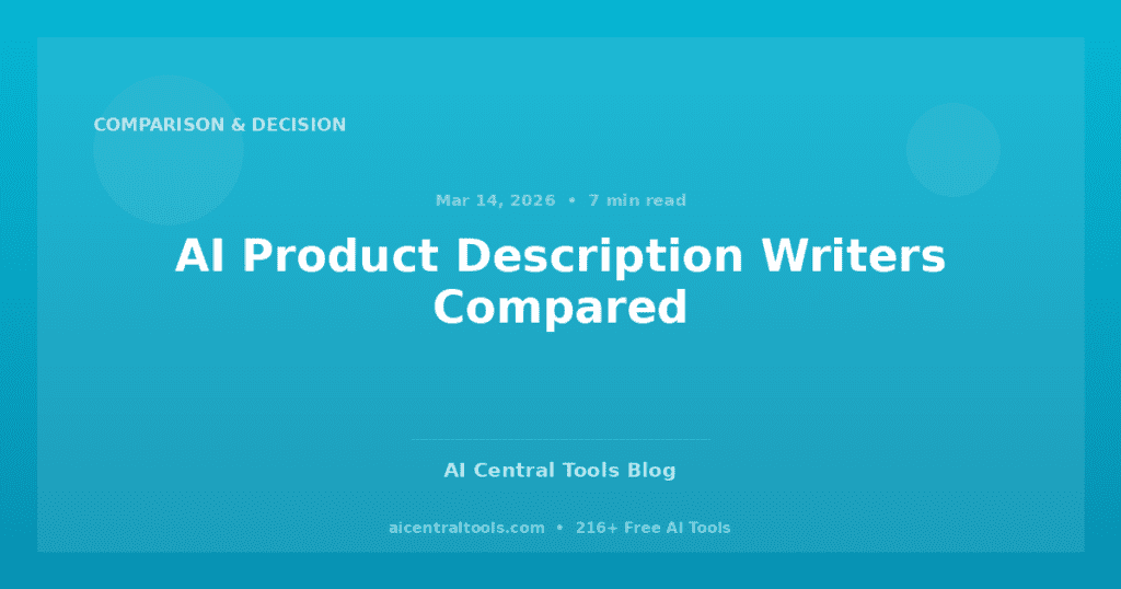 Comparação de Escritores de Descrições de Produtos com IA