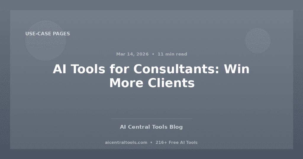 Ferramentas de IA para Consultores: Ganhe Mais Clientes